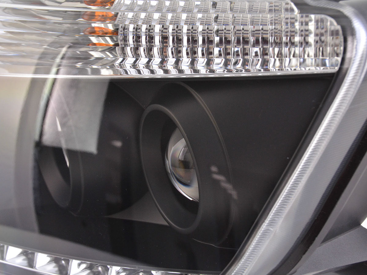 Scheinwerfer Set Daylight LED Tagfahrlicht Dacia Duster ab 2014 schwarz Scheinwerfer Set Daylight LED Tagfahrlicht Dacia Duster ab 2014 schwarz